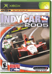 IndyCar Series 2005 PAL Xbox PAL box art
